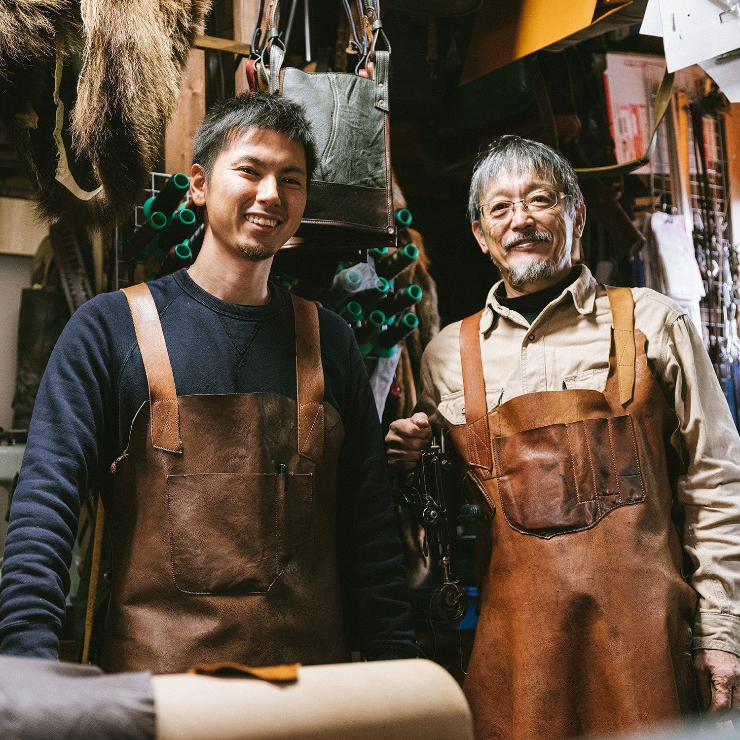 Smith "カードが立つ" 長財布 - RUBATO&Co.