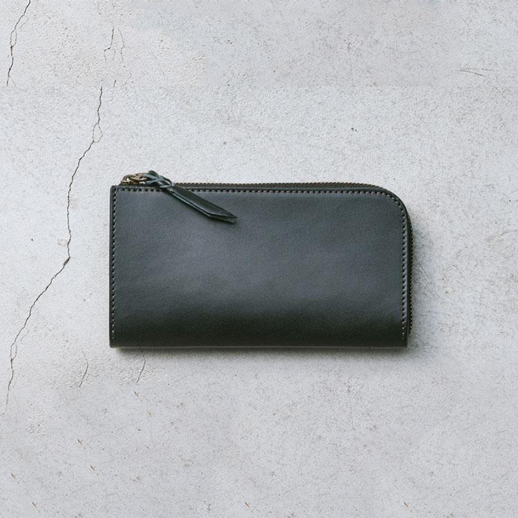 Smith "カードが立つ" 日本製 栃木レザー 長財布 - RUBATO&Co.
