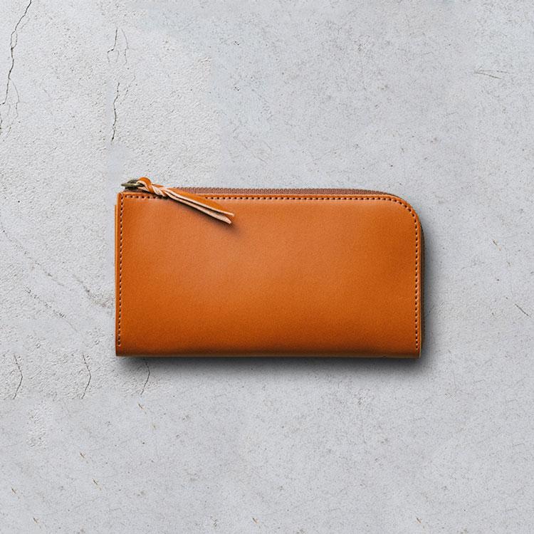 Smith "カードが立つ" 日本製 栃木レザー 長財布 - RUBATO&Co.